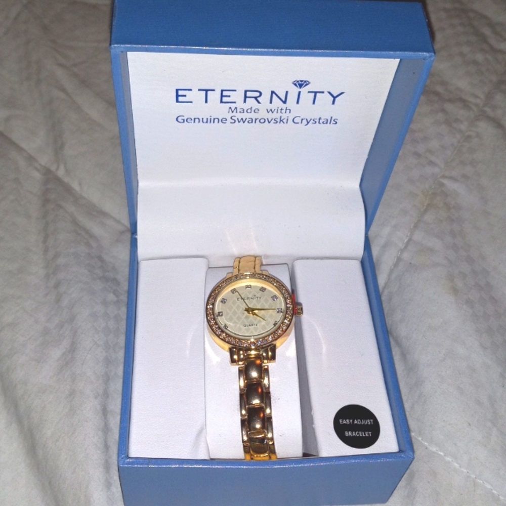 Eternity gold watch NIB
